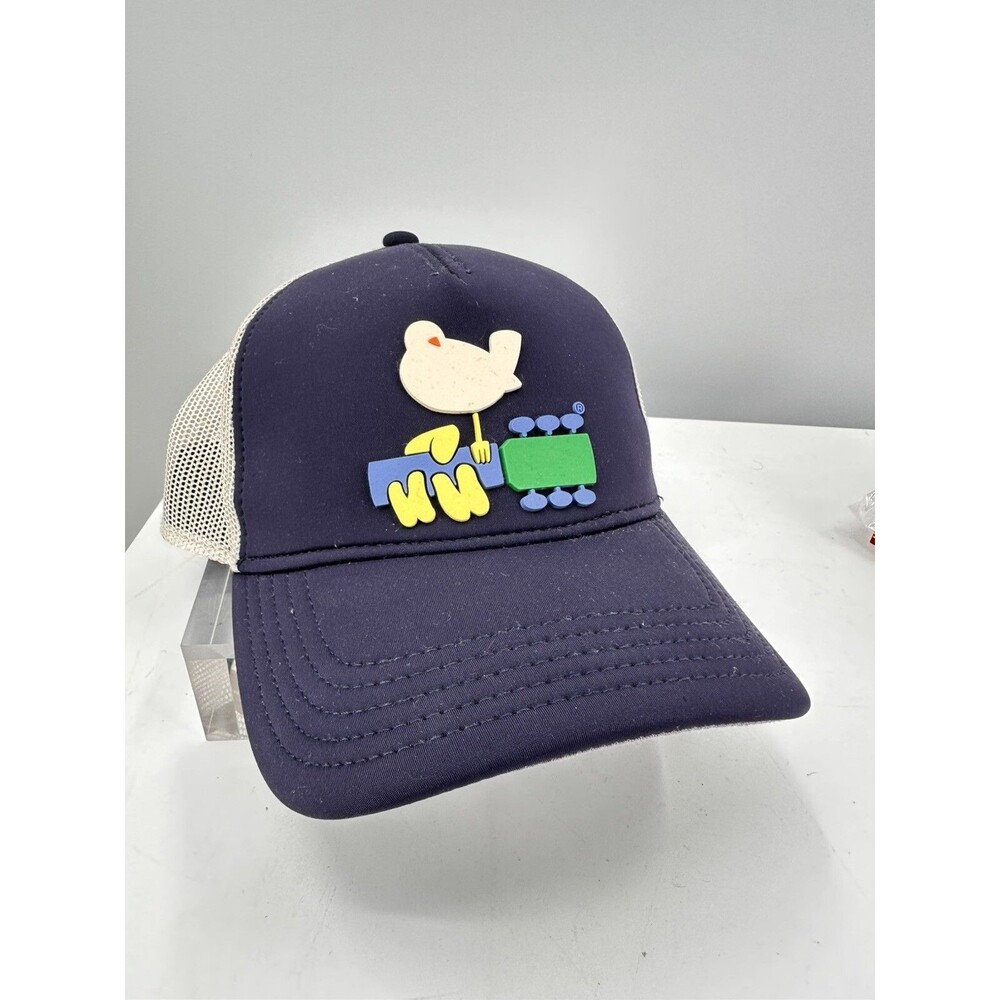 American Needle Woodstock Mesh Navy Baseball Hat (B-6)